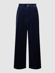 Cordhose mit Knopf- und Reißverschluss von Polo Ralph Lauren Blau - 34