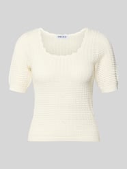 t-shirt o kroju slim fit z czystej bawełny model 'SCOUT' od PIECES - 20
