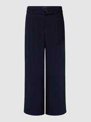 Culotte mit Stoffgürtel von Christian Berg Woman Blau / Türkis - 28