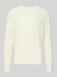 Strickpullover mit Rundhalsausschnitt Modell 'EASY' von Calvin Klein Jeans - 12