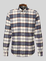 Tailored fit vrijetijdsoverhemd van puur katoen van Barbour - 4