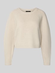 Strickpullover aus Woll-Mix mit Rundhalsausschnitt von Oui - 42