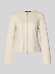 Slim fit blazer met tweewegsritssluiting van Betty Barclay Beige - 46