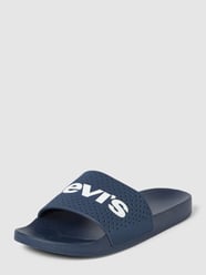 Slides mit Label-Print Modell 'JUNE' von Levi’s® Acc. Blau - 13