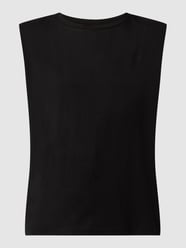 Top z bawełny model ‘Alex’ od Lollys Laundry Czarny - 6