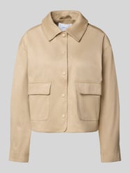 Jack met klepzakken, model 'Jelis' van OPUS Beige - 14