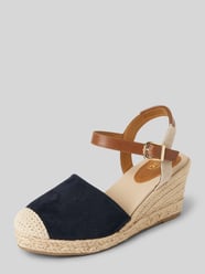 Espadrilles mit Dornschließe von Tom Tailor Blau - 44