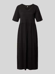 Midikleid mit Smok-Details Modell 'DERBY' von Soyaconcept - 8