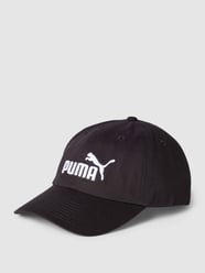 Czapka z daszkiem z wyhaftowanym logo od Puma Czarny - 21