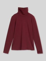 Langarmshirt mit Rollkragen von Tom Tailor Bordeaux - 9