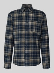 Relaxed fit vrijetijdsoverhemd van flanel met kentkraag van MCNEAL - 31