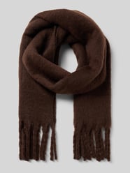 Schal mit langen Fransen von PIECES - 11