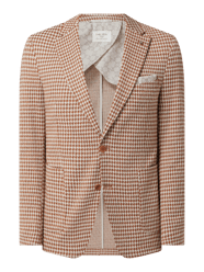 Sharp fit 2-knoops colbert van jersey, model 'Fabian' van Carl Gross Rood - 11