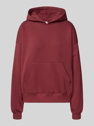 Oversized Hoodie mit Kapuze von Gina Tricot Bordeaux - 36