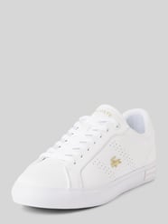 Leren sneaker met logo-applicatie, model 'POWERCOURT 2.0' van Lacoste - 11