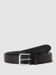 Leren riem met labeldetail van Marc O'Polo Zwart - 19