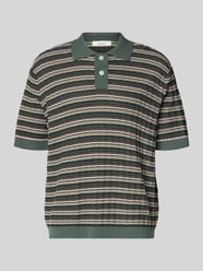 koszulka polo o kroju regular fit z bawełnianej dzianiny model 'DANE' od Selected Homme - 16