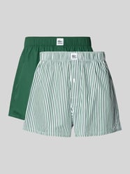 Regular Fit Boxershorts aus reiner Baumwolle im 2er-Pack von Lacoste - 47
