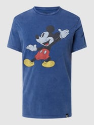 T-Shirt mit Disney©-Print von Recovered Clothing Blau - 4