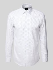 Koszula o kroju slim fit z mieszanki bawełny od BOSS - 9