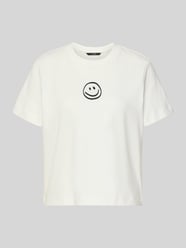Oversize’owy T-shirt z czystej bawełny model 'SARA METTE' od VERO MODA - 32