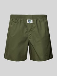 Boxershorts mit Label-Patch von Deal Grün - 19