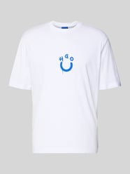 Regular Fit T-Shirt aus reiner Baumwolle Modell 'NORIZOM' von HUGO Blue - 35