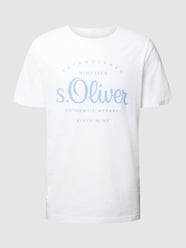 T-Shirt mit Label-Print von s.Oliver RED LABEL - 3