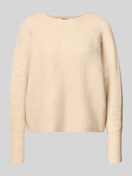 Sweter z dzianiny o kroju regular fit z rękawami nietoperzowymi model ‘DANIELLA’ od ONLY - 28