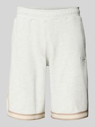 Short met structuurpatroon en labelstitching van PEGADOR - 27