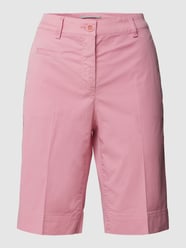 Shorts mit Label-Patch Modell 'Marilyn' von Raffaello Rossi Pink - 24