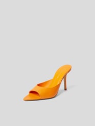 Pantoletten aus Leder von Gia Borghini Orange - 9