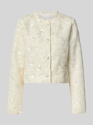 Slim fit blazer met stretch model 'LOUISA' van YAS - 10