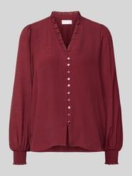 regular fit blouse van viscosemix van Apricot Bordeaux - 17