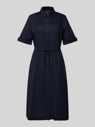 Midikleid mit Bindegürtel von Marc Cain - 10