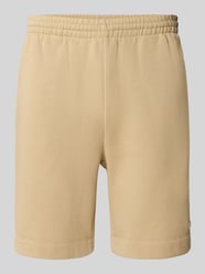 Regular Fit Sweatshorts aus Baumwoll-Mix von Lacoste Beige - 33