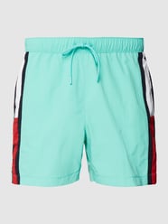 Zwembroek in colour-blocking-design van Tommy Hilfiger Mint - 5