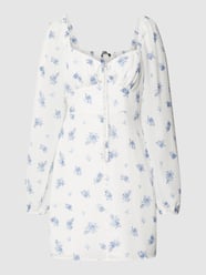 Mini-jurk met knoopsluiting, model 'MIA' van Gina Tricot Wit - 15