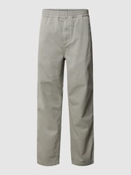 Hose aus Bio-Baumwolle mit elastischem Bund Modell 'FLINT' von Carhartt Work In Progress Braun - 22