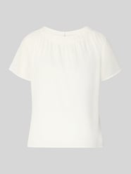 Regular Fit Blusenshirt mit semitransparenten Ärmeln von s.Oliver BLACK LABEL - 47