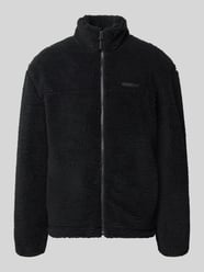 Fleecejacke mit Label-Detail und Reißverschluss von REVIEW - 6