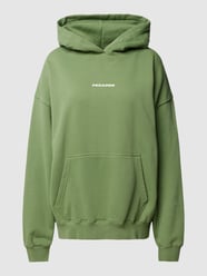 Oversized Hoodie mit Label-Print Modell 'CULLA' von Pegador Grün - 40