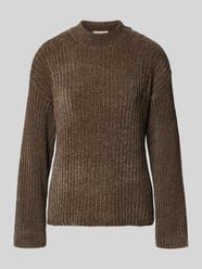 Sweter z dzianiny z efektem prążkowania model ‘Thrill’ od FREE/QUENT - 14
