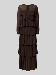 Maxikleid im Stufen-Look mit Schnürung von MICHAEL Michael Kors - 11