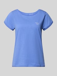 T-Shirt mit Stitching und Rundhalsausschnitt von Christian Berg Woman - 4