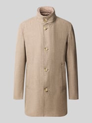 Regular Fit Kurzmantel aus Woll-Mix von Strellson Beige - 42