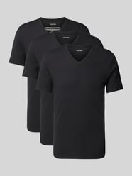 T-shirt z elastycznym paskiem z logo w zestawie 3 szt. od Calvin Klein Underwear - 43