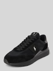 Sneaker mit Logo-Print Modell 'TRAIN 89' von Polo Ralph Lauren Schwarz - 33