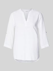 Regular Fit Blusentop aus Leinen-Viskose-Mix von s.Oliver RED LABEL - 3