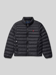 Steppjacke mit Stehkragen und Label-Stitching von Polo Ralph Lauren Teens - 4